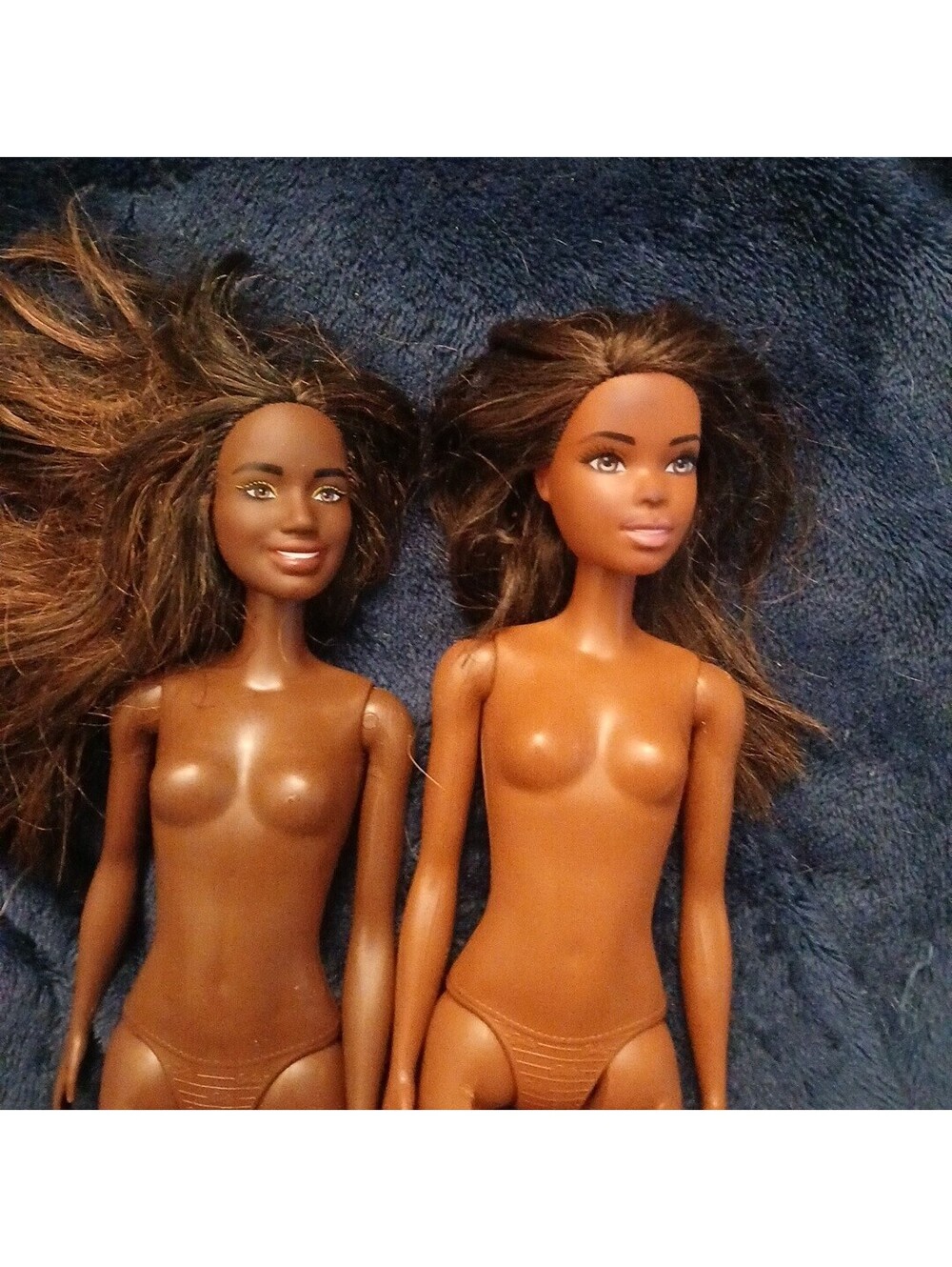 Lot Of Two AA Barbie Dolls Nude